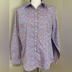 L. L. Bean Button Up Blouse